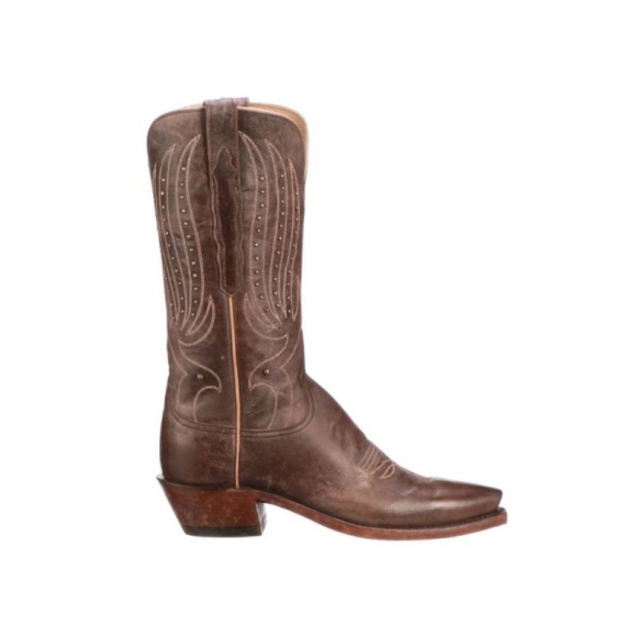 Lucchese | Women's Camilla Stud - Chocolate | Special Offer