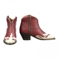 Lucchese | Women's Rosa Zip - Red | Special Offer