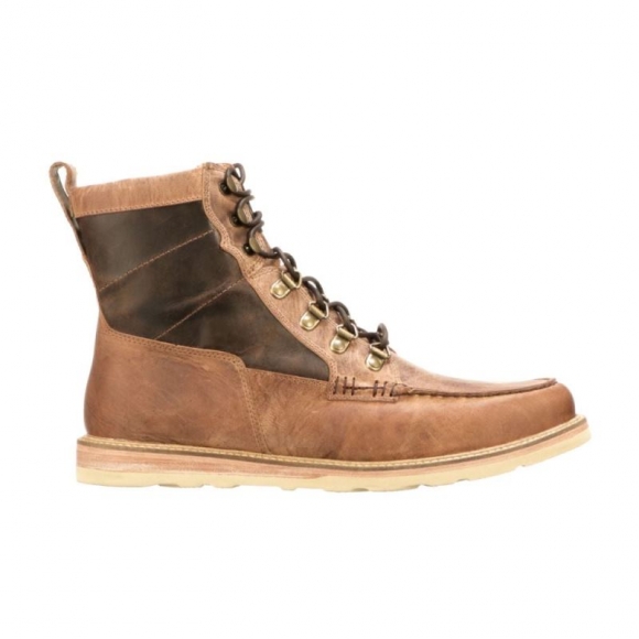 Lucchese | Men's Lace Up Range Boot - Tan + Brown | Special Offer