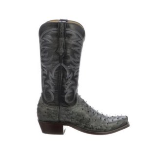 Lucchese | Men's Hugo - Anthracite Grey + Navy | Special Offer