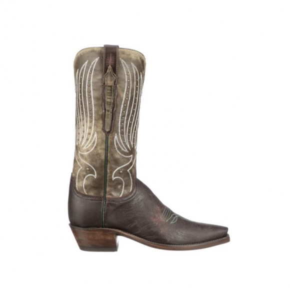 Lucchese | Women's Camilla Stud - Olive | Special Offer