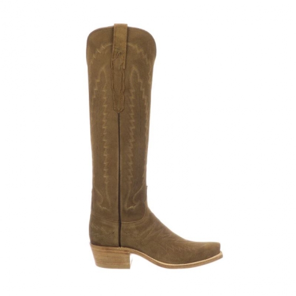 Lucchese | Women's Priscilla Suede - Espresso | Special Offer