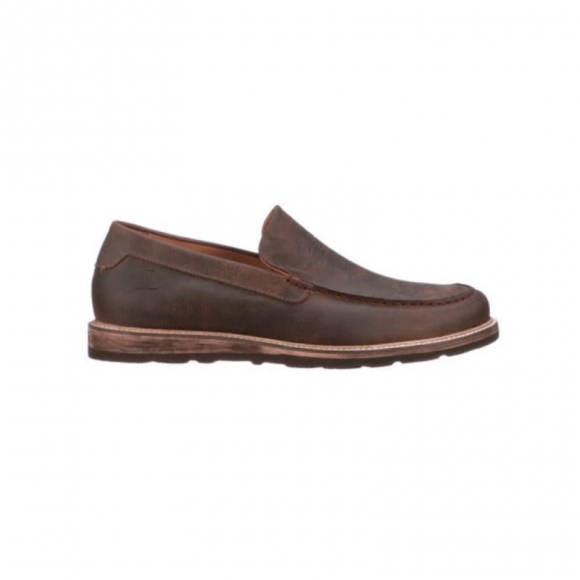 Lucchese | Men's After-Ride Slip On Moccasin - Chocolate | Special Offer