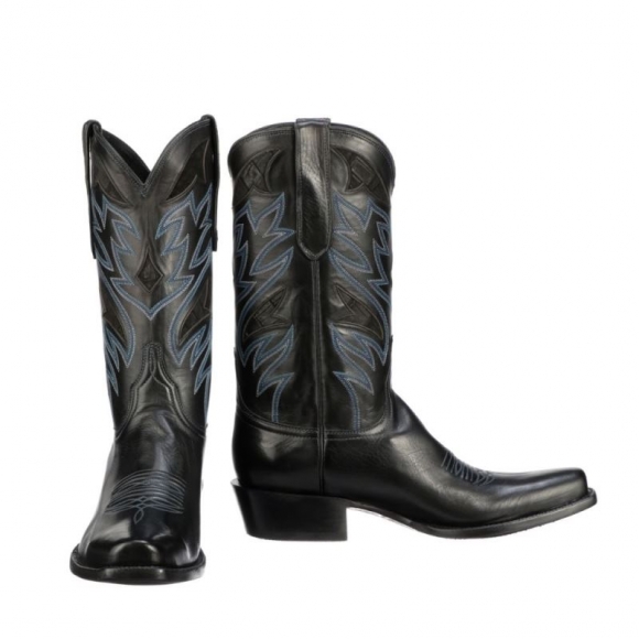 Lucchese | Men's Broncobuster - Black | Special Offer