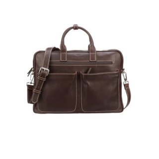 Lucchese | Men's Cosimo Briefcase - Espresso | Special Offer