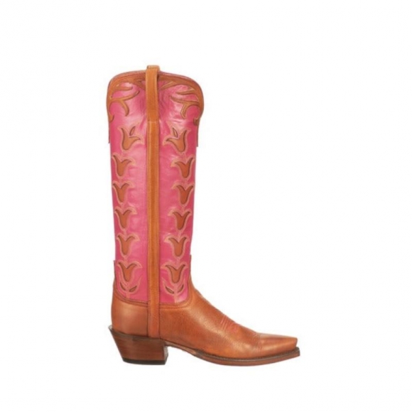 Lucchese | Women's Tall Tulip - Whiskey | Special Offer