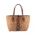 Lucchese | Women's Large Axis Tote Bag - Axis Brown | Special Offer