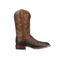 Lucchese | Men's Haan - Barrel Brown + Chocolate | Special Offer