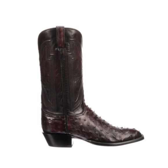 Lucchese | Men's Hugh - Black Cherry | Special Offer