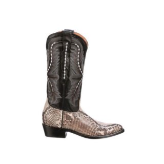 Lucchese | Women's Stella - Black/White + Black | Special Offer