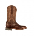 Lucchese | Men's Rowdy Ostrich - Antique Chocolate | Special Offer