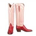 Lucchese | Women's Priscilla Exotic - Red | Special Offer