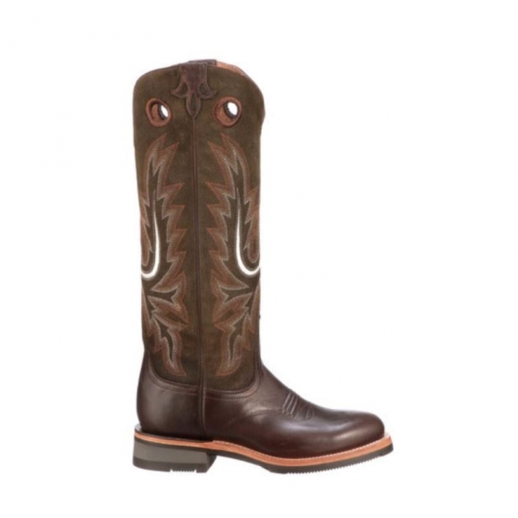 Lucchese | Women's Ruth Tall - Chocolate + Olive | Special Offer