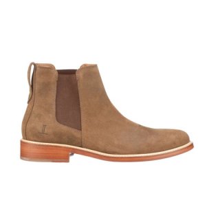 Lucchese | Men's After-Ride Suede Chelsea - Olive | Special Offer