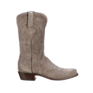 Lucchese | Men's Jessie Suede - Steel Grey | Special Offer