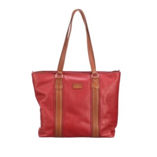 Lucchese | Women's Frances Carryall Tote - Red | Special Offer