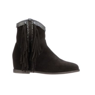 Lucchese | Women's Martina Fringe - Black | Special Offer