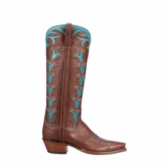 Lucchese | Women's Tall Tulip - Tan | Special Offer