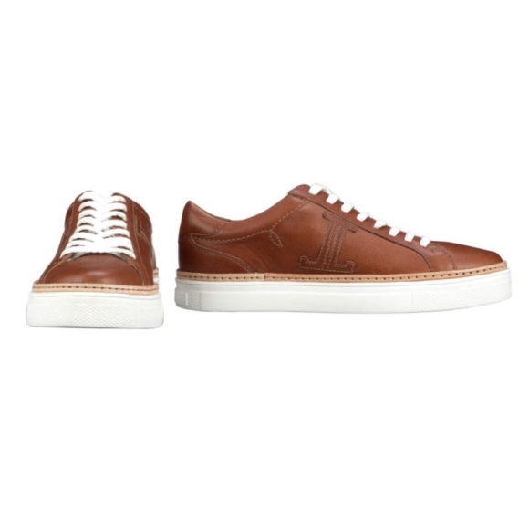 Lucchese | Women's Double L Lace Up Sneaker - Whiskey | Special Offer