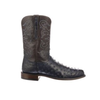 Lucchese | Men's Hudson - Navy + Chocolate | Special Offer