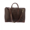 Lucchese | Men's Everyday Briefcase - Chocolate | Special Offer