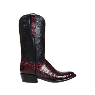 Lucchese | Men's Jones - Black Cherry | Special Offer