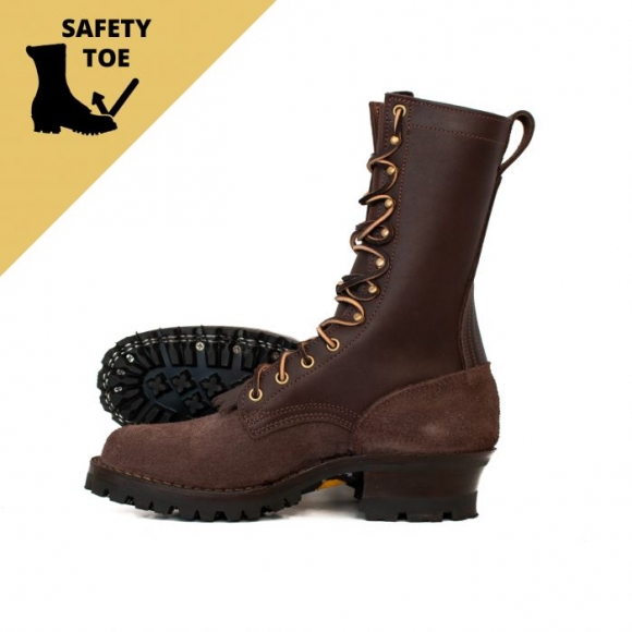 Nicks Boots | BuilderPro Safety Toe - Quick Ship!-Walnut SM/RO 7-8oz | New Arrivals