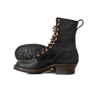 Nicks Boots | Hooligan Moto Boot Black 55 Classic Arch Standard Toe Mini-Lug | New Arrivals