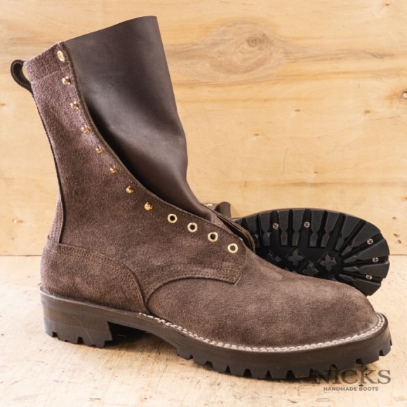 Nicks Boots | Builderpro - Quick Ship!-Walnut Roughout 7-8oz | New Arrivals