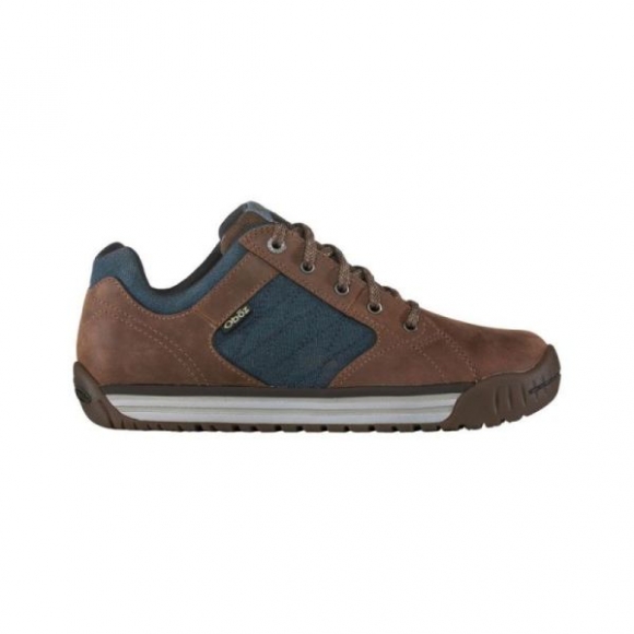 Oboz | New Arrivals Men's Mendenhall Low Canvas-Lakeblue