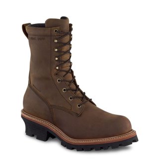 Red Wing LoggerMax - Men's 9-inch Insulated, Waterproof Safety Toe Logger Boot