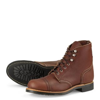 Red Wing Iron Ranger | Amber - Women's Short Boot in Amber Harness Leather