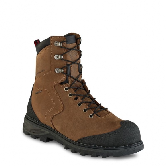 Red Wing Burnside - Men's 8-inch Waterproof Safety Toe Boot