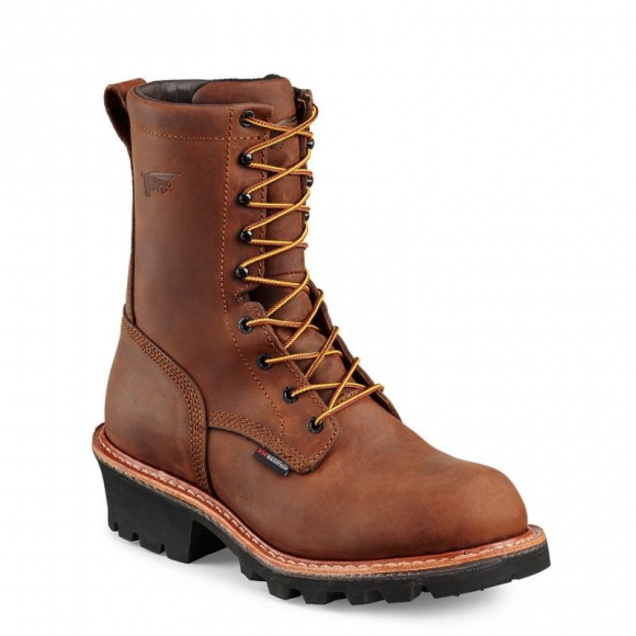 Red Wing LoggerMax - Men's 9-inch Waterproof Soft Toe Boot