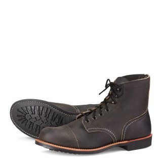 Red Wing Iron Ranger - Charcoal - Men's 6-Inch Boot in Charcoal Rough & Tough Leather