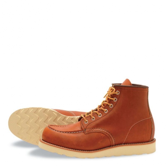 Red Wing Classic Moc | Brown - Men's 6-Inch Boot in Oro Legacy Leather