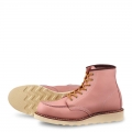 Red Wing 6-inch Classic Moc | Rose - Women's Short Boot in Rose Boundary Leather