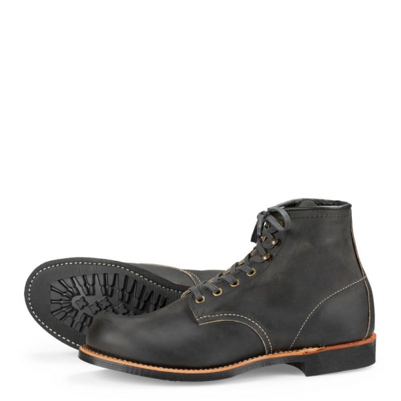 Red Wing Blacksmith | Charcoal - Men's 6-Inch Boot in Charcoal Rough & Tough Leather