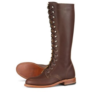 Red Wing Gloria | Mahogany - Women's Tall Boot in Mahogany Oro-iginal Leather