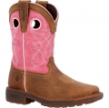 Rocky | Big Kid's Legacy 32 Pull-On Western Boot - Brown And Pink