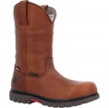 Rocky | Worksmart Waterproof Composite Toe Pull-On Work Boot - Brown