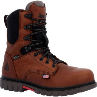 Rocky | Worksmart Waterproof Composite Toe Work Boot - Brown