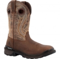 Rocky | Rams Horn Western Boot - Dark Brown