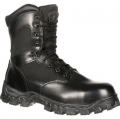 Rocky | Alpha Force Zipper Waterproof Public Service Boot - Black