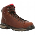 Rocky | Rams Horn Lace to Toe Composite Waterproof Work Boot - Dark Brown