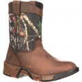 Rocky | Kids' Aztec Wellington Boot - Mossy Oak Break Up Infinity