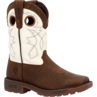 Rocky | Kid's Legacy 32 Western Boot - Dark Brown