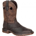 Rocky | Original Ride FLX Waterproof Western Boot - Dark Brown Crazy Horse