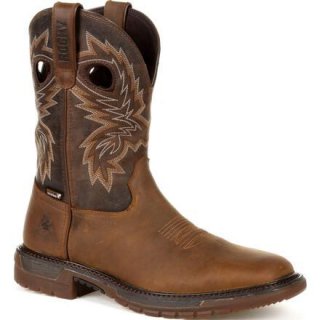 Rocky | Original Ride FLX Waterproof Western Boot - Brown