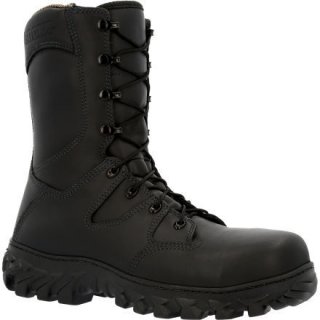 Rocky | Code Red Rescue NFPA Rated Composite Toe Fire Boot - Black